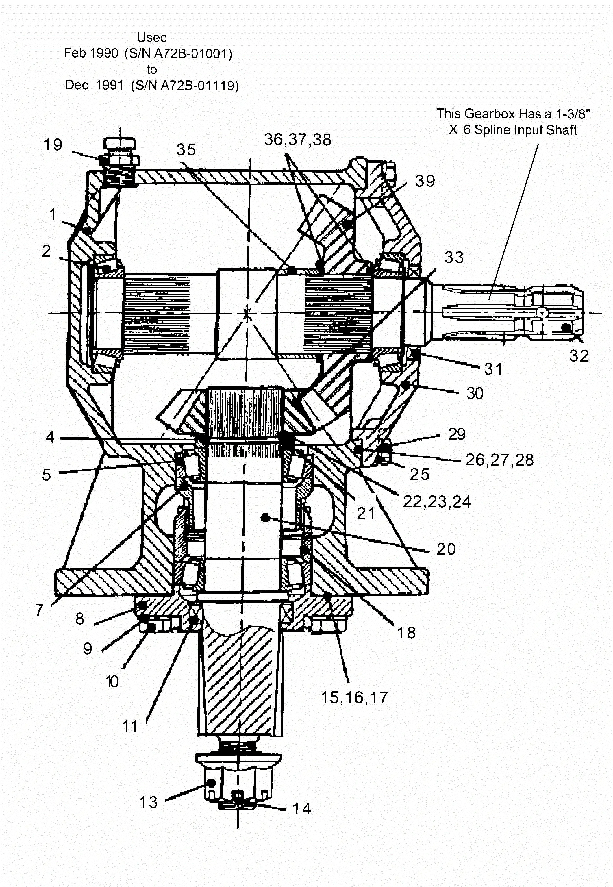 Alamo A72B ARCHIVE (02-90 TO 09-05) Parts Diagrams