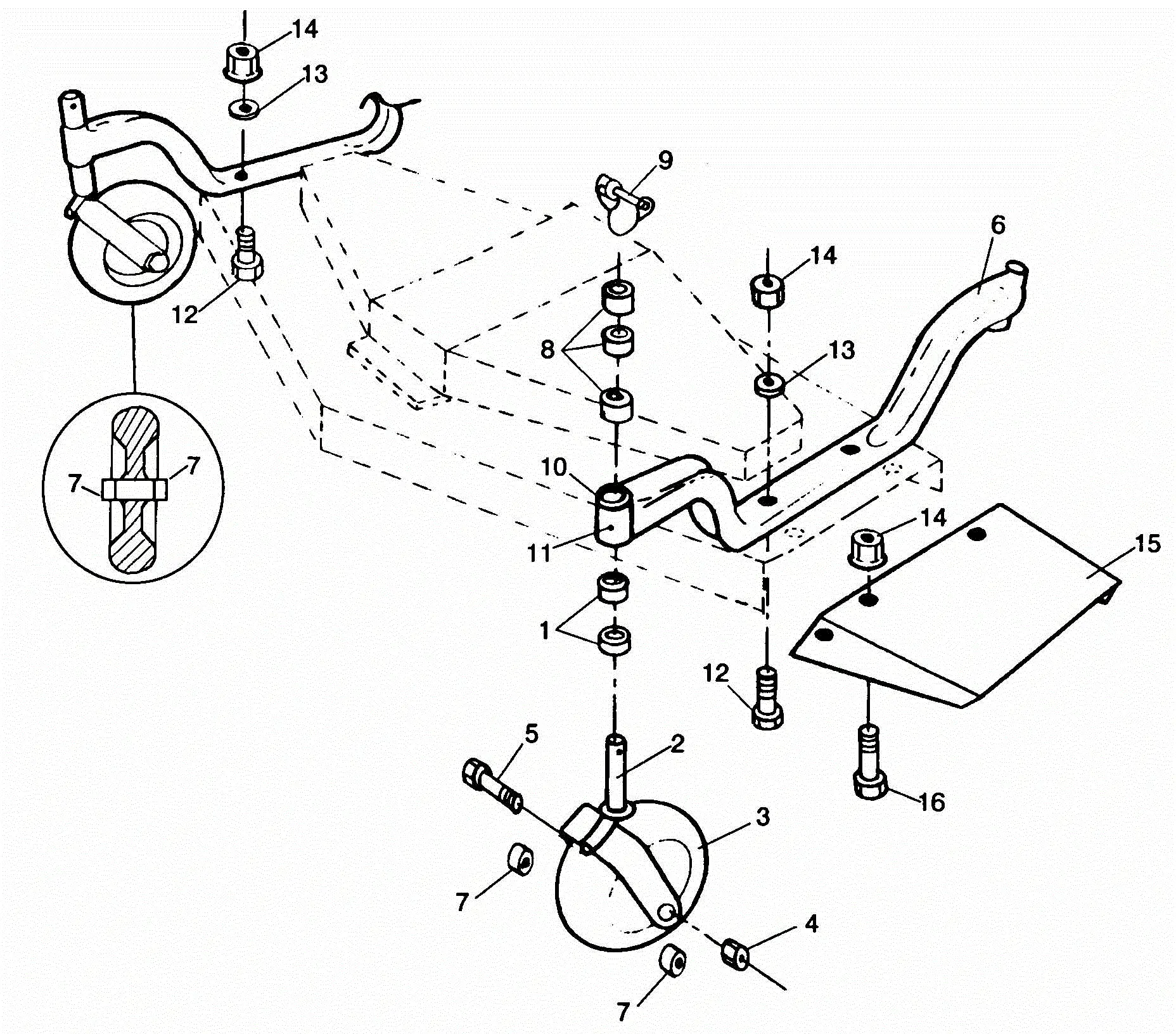 Alamo AF60 (Apr-92) Parts Diagrams