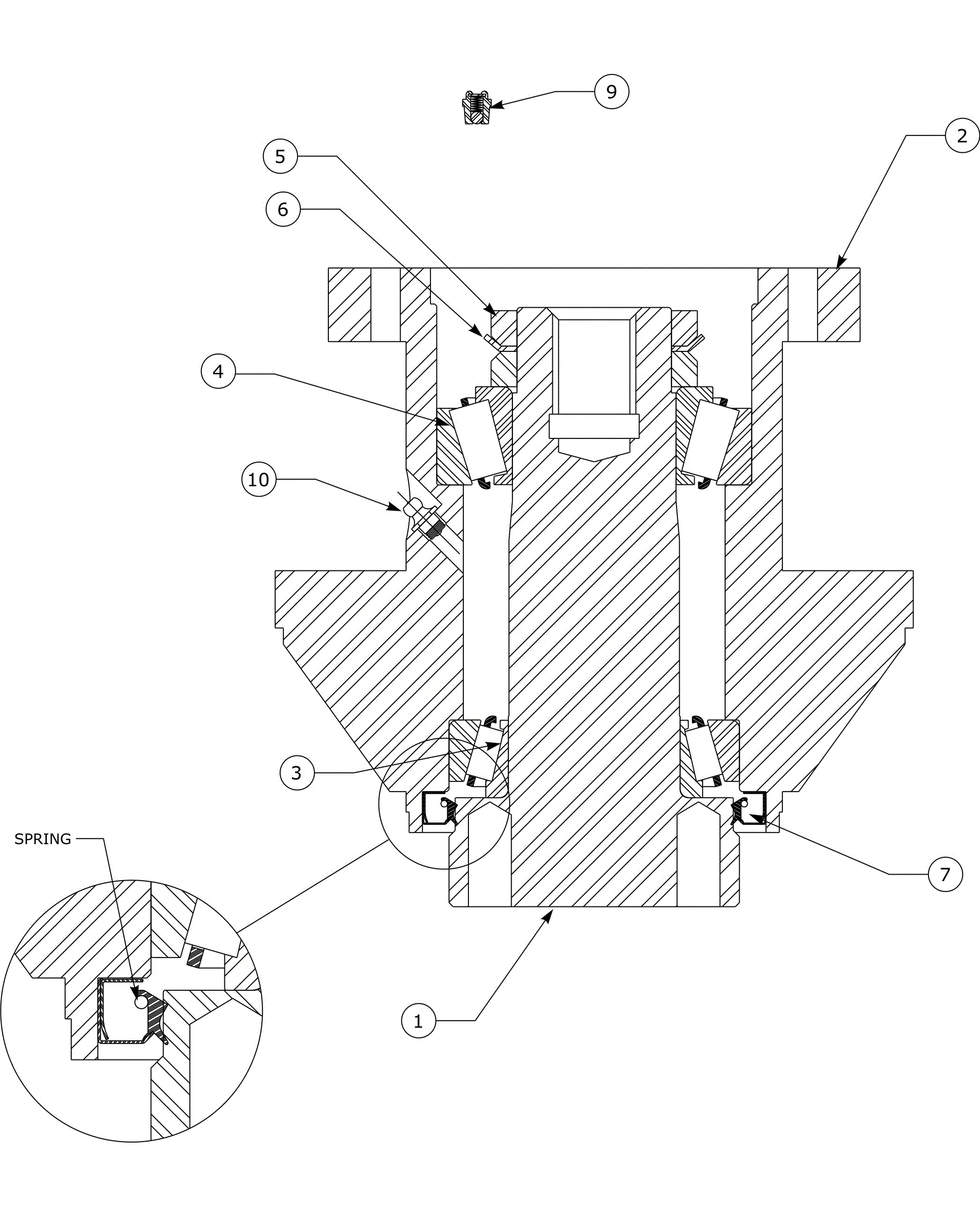 Alamo Axtreme2 (P70 Valve) Parts Diagrams