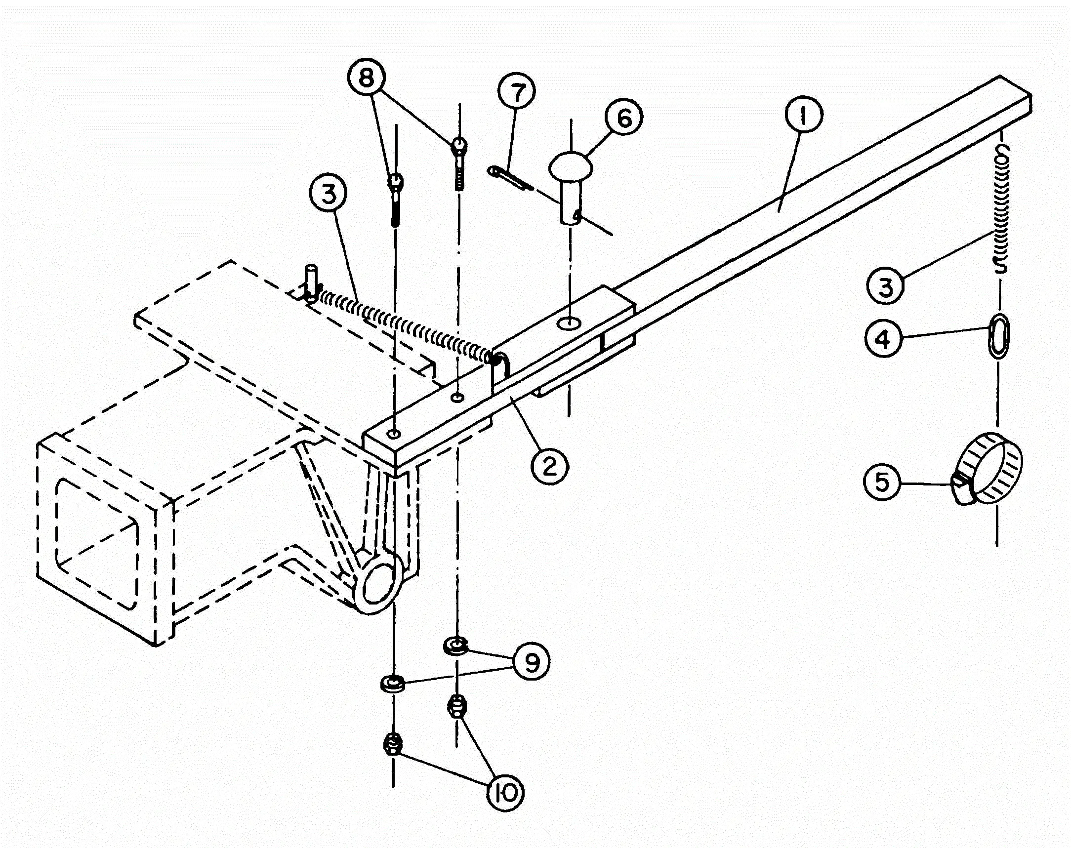 Alamo Boom Axe & Slopemower (Dec-96) Parts Diagrams