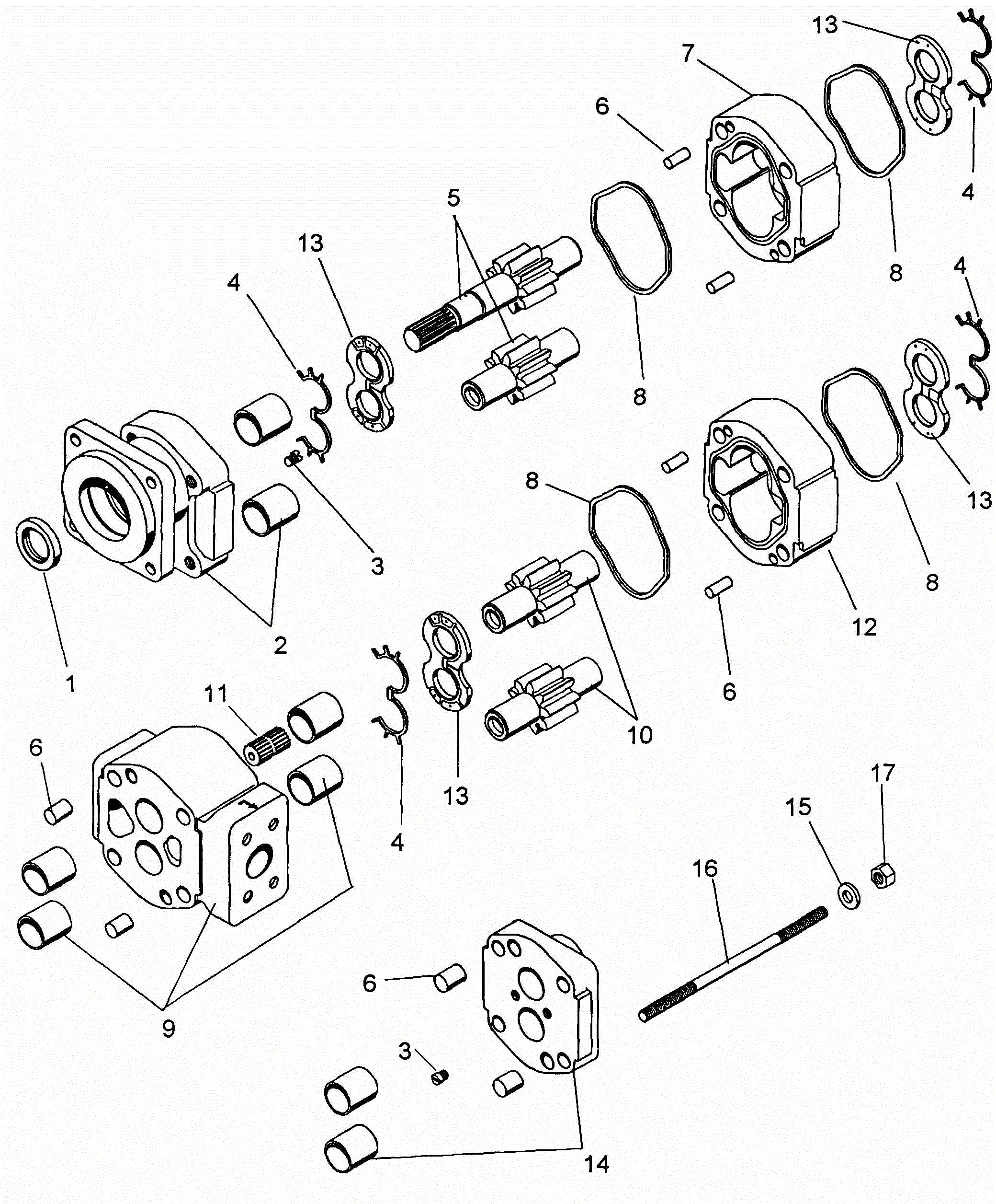Alamo Double Swing Boom (Nov-93) Parts Diagrams