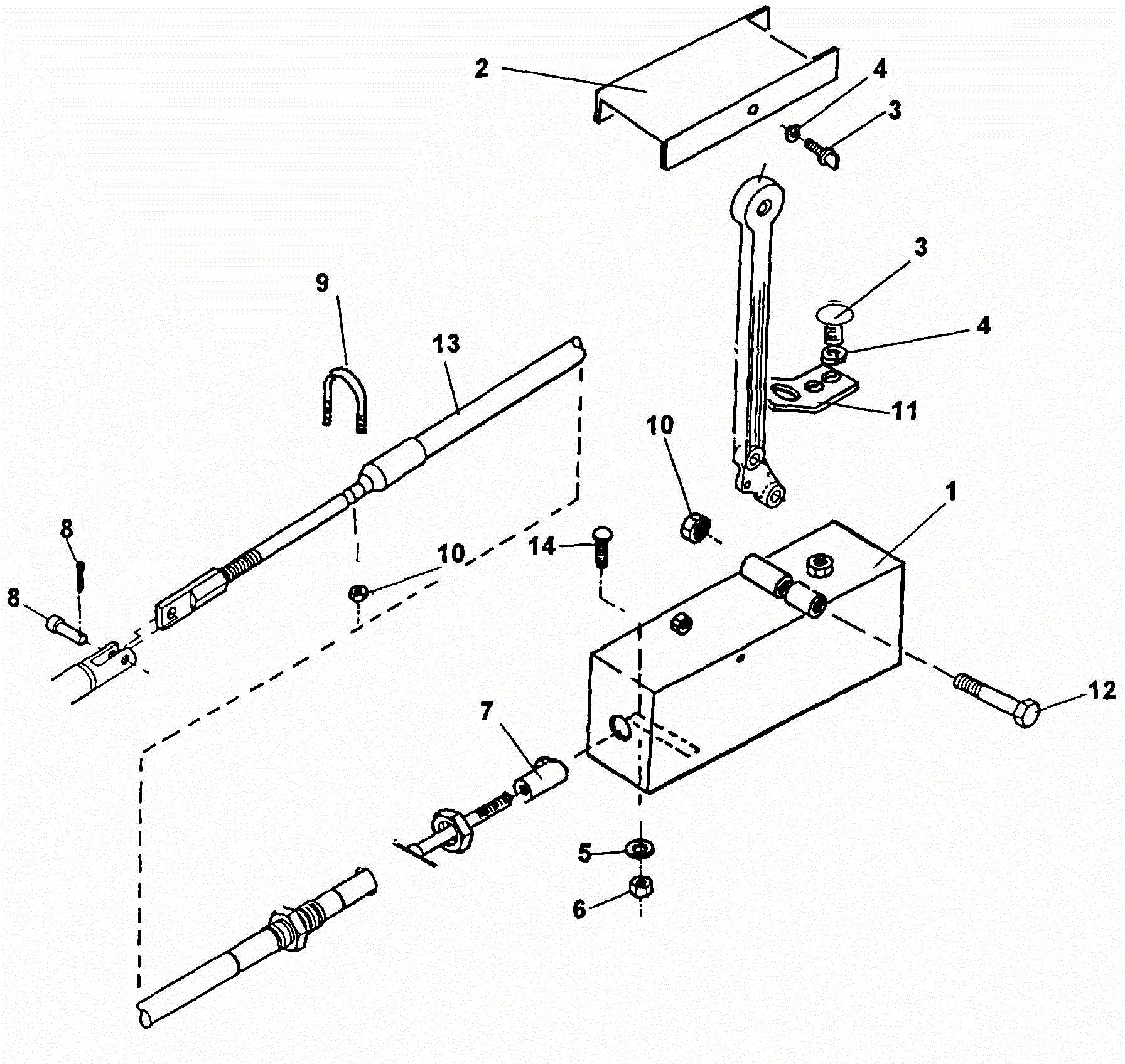 【サービス品@1980〜】ハナモモ Alamo Double Swing Boom (Nov-93) Parts Diagrams