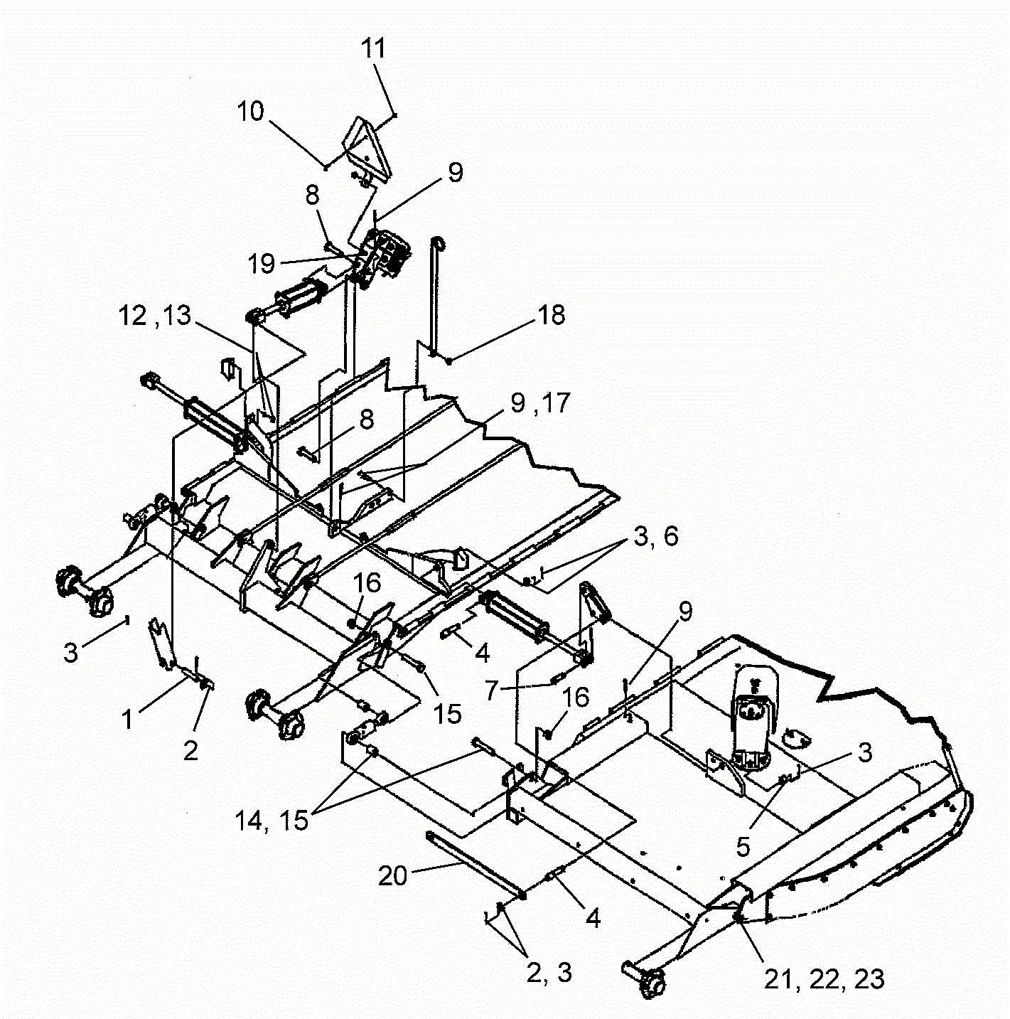 Alamo Eagle 20 & 14 (EGL, EG, EAGLE) Parts Diagrams