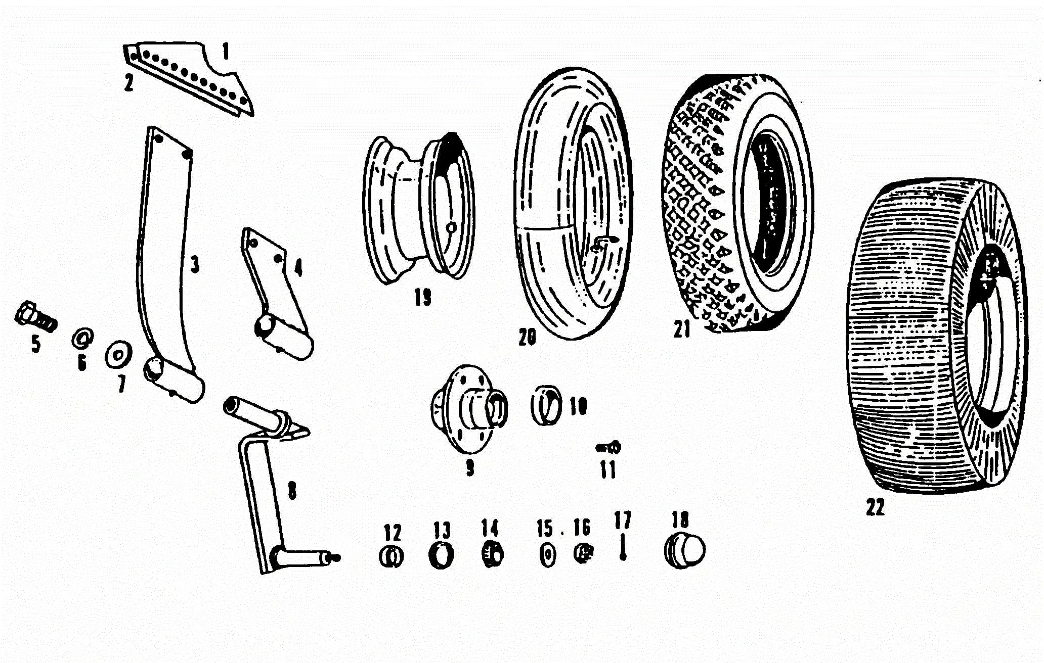 Alamo Hammer Knife 88 (Jun-87) Parts Diagrams