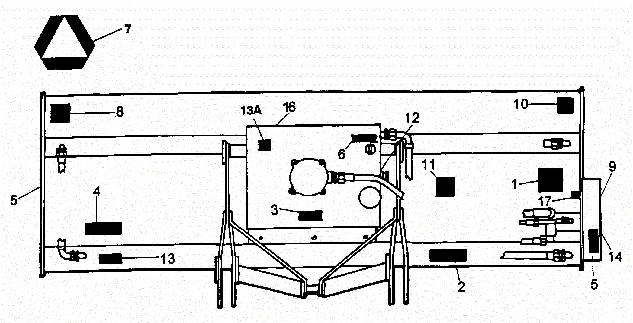 Alamo Hydro 96 (Mar-93) Parts Diagrams