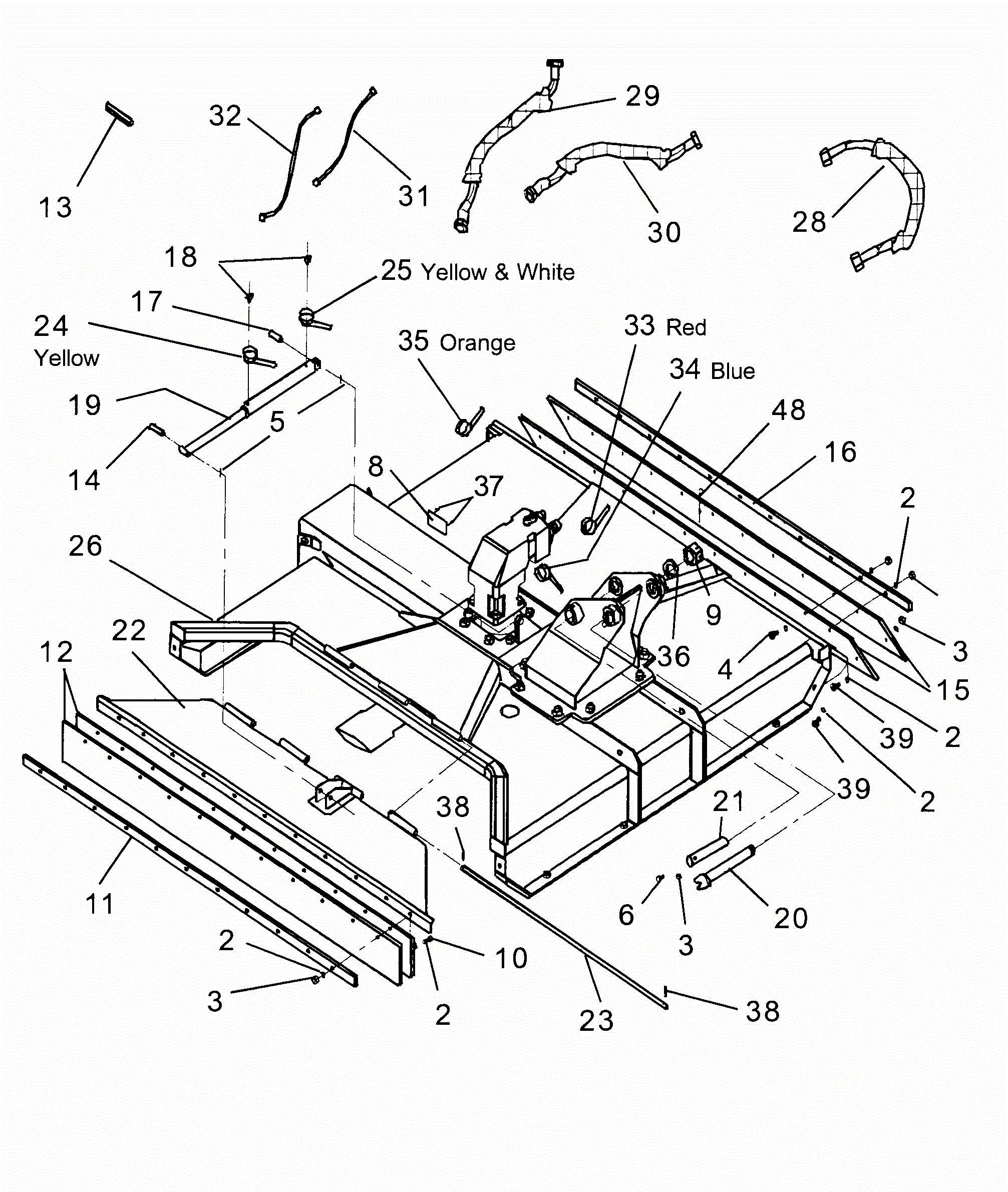 Alamo Machete (MB) Parts Diagrams