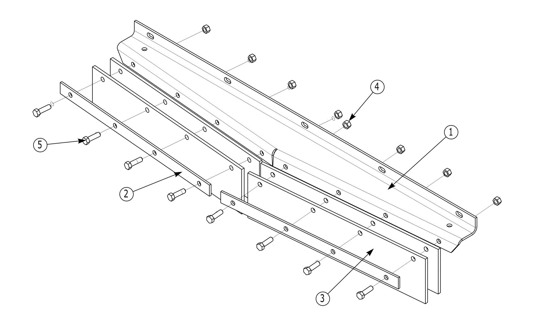 Alamo PA Boom - 48in Rotary Head (McConnel) Parts Diagrams