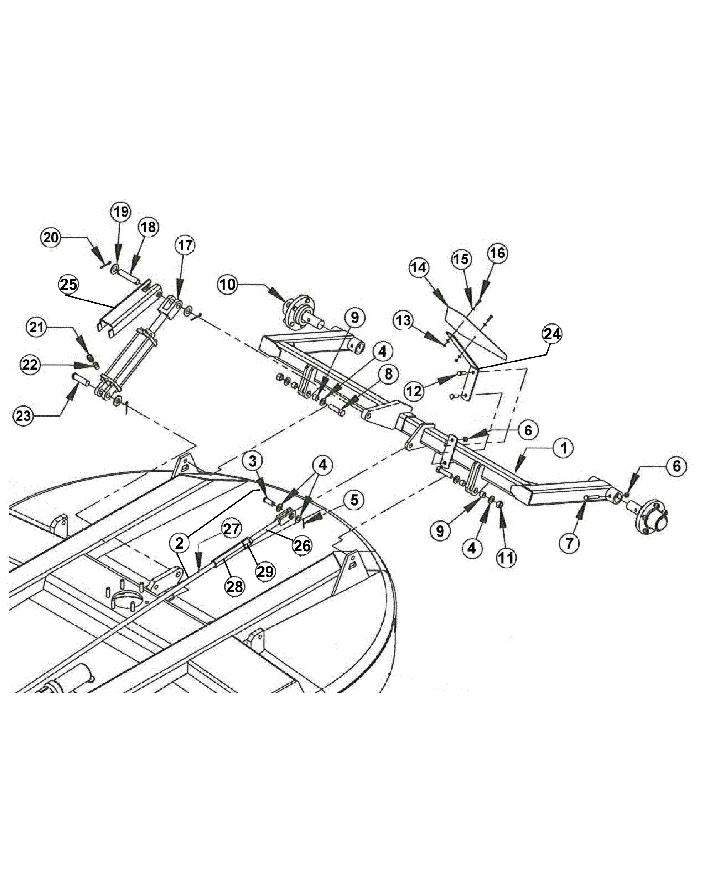 その他 Alamo Alamo AG20-IV & AG14-IV (11-04) Parts Diagrams