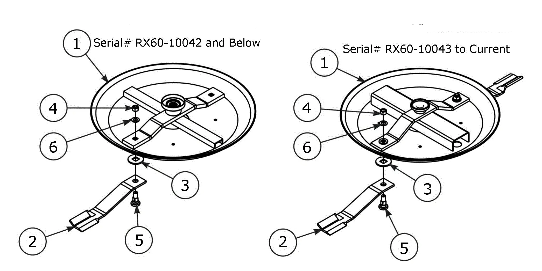 Alamo RX60, RX72 & RX84 (RX) Parts Diagrams