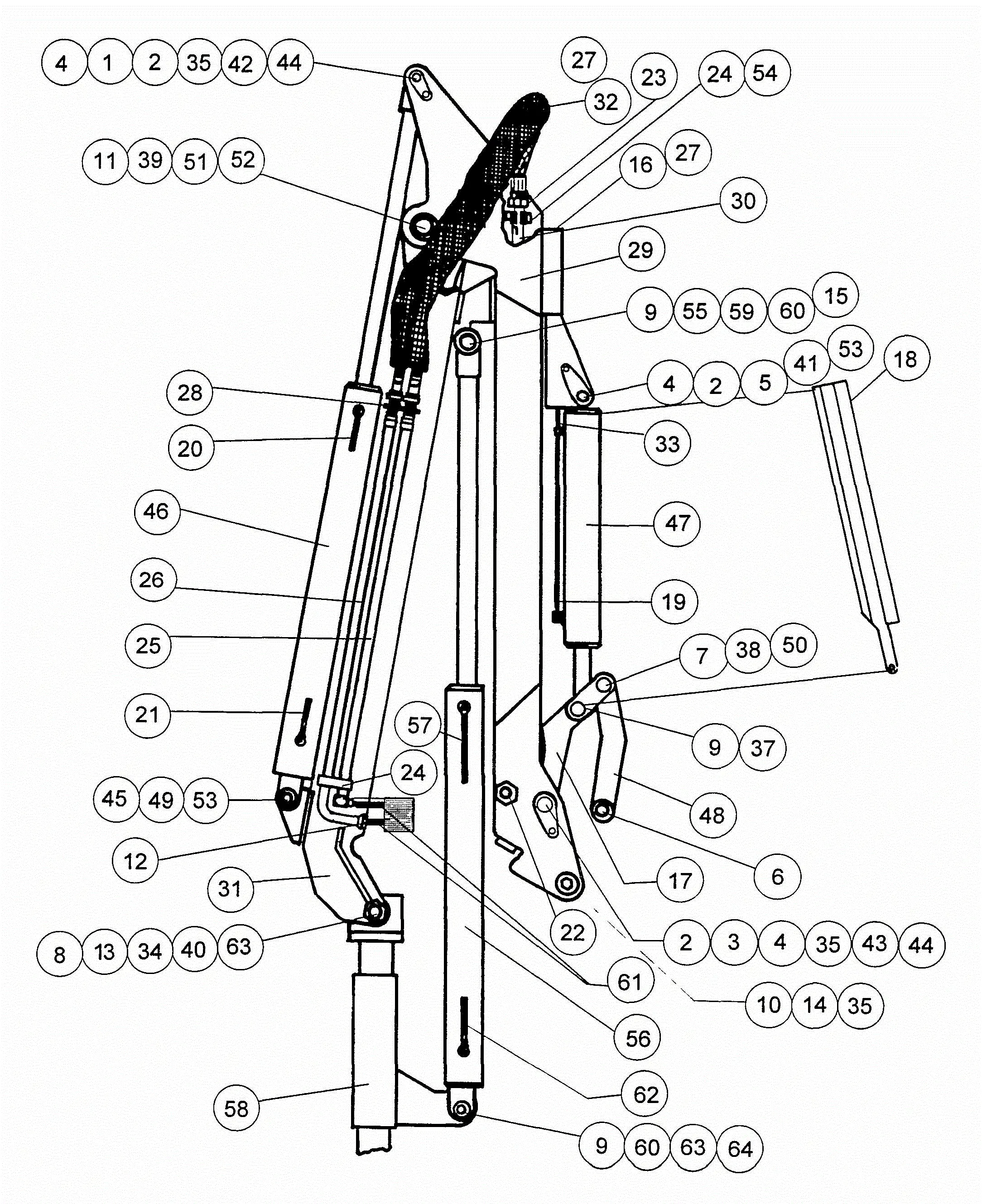 Alamo Versa Archive (Jan-96) Parts Diagrams