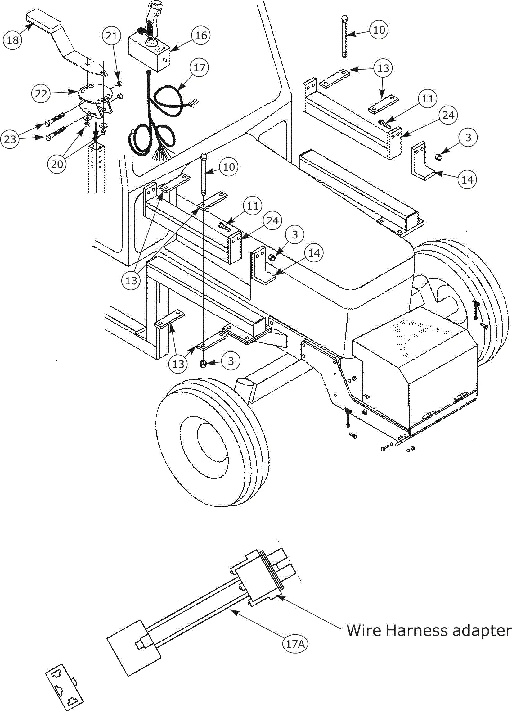 Alamo Versa Boom/Mower W/Heads (VB, VF, VM, VRSA, VS) Parts Diagrams