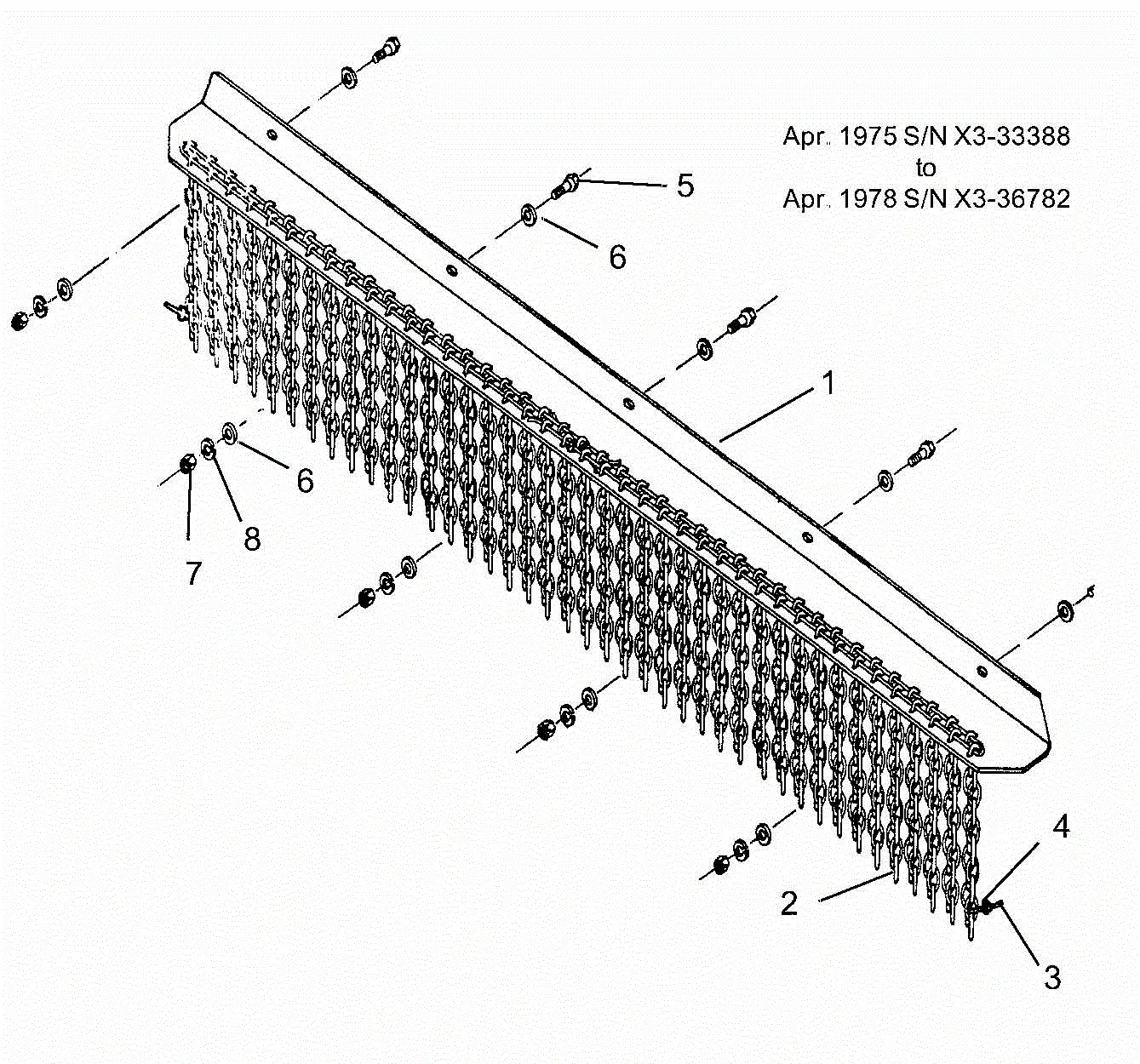 Alamo X-3 TK-ARCHIVE (08-04) Parts Diagrams