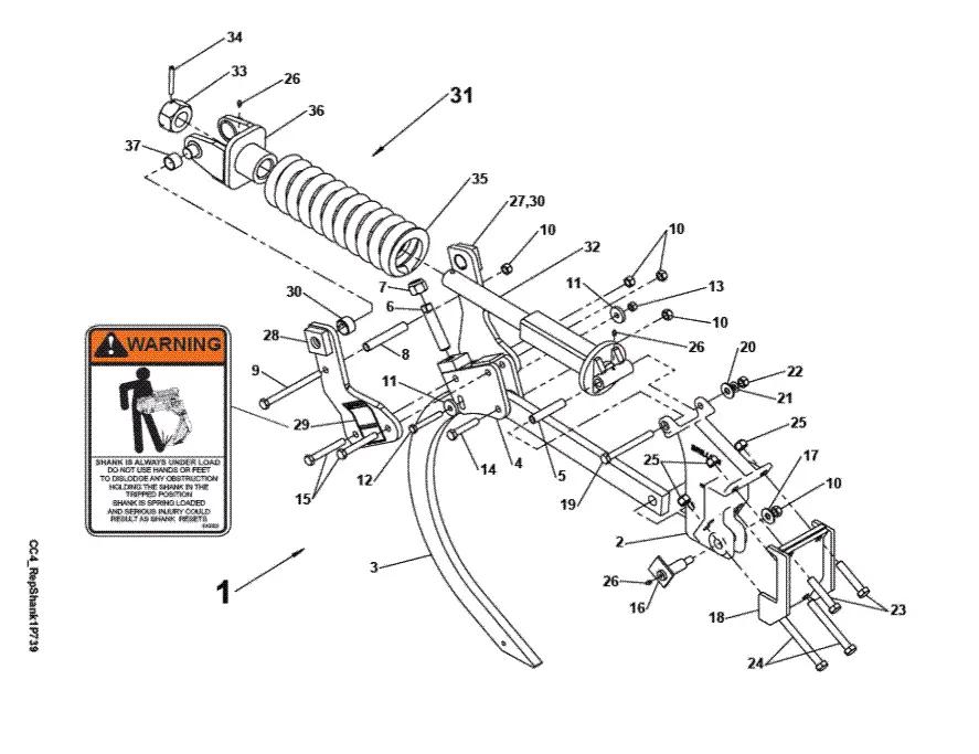nページ Brillion CCD3304 Parts Diagrams