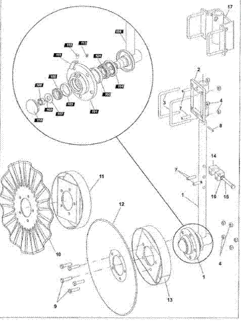 Brillion ZSR7301 Parts Diagrams