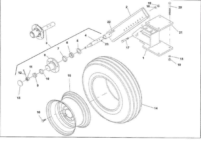 Brillion ZSR7301 Parts Diagrams