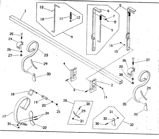 Brillion MD1481 Parts Diagrams