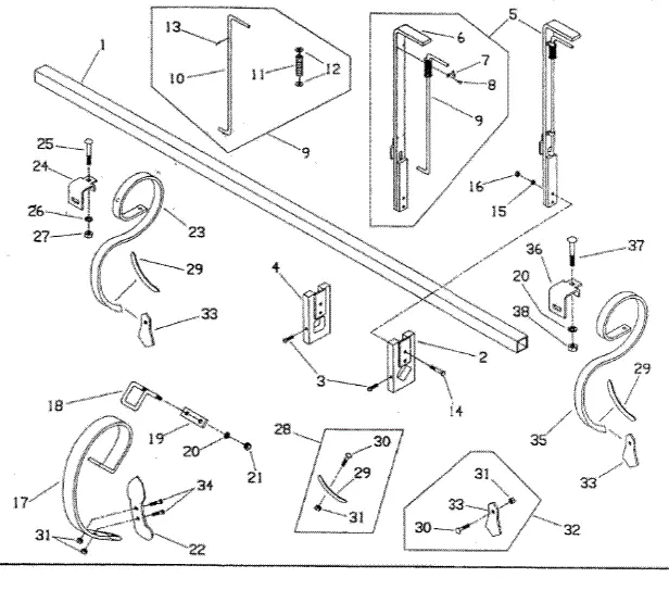 rionmelページ Brillion MDS1641 Parts Diagrams