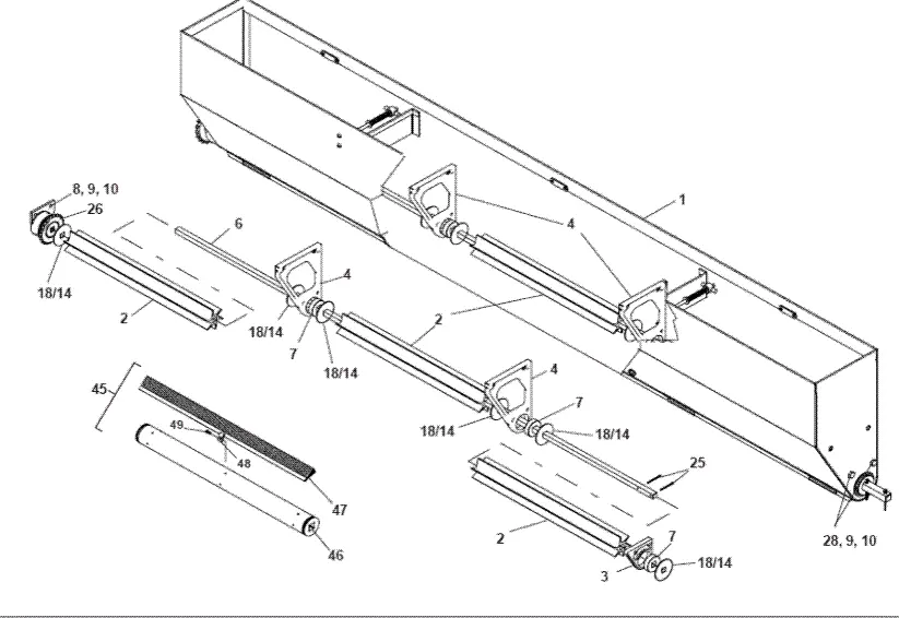 Brillion SSP5 Parts Diagrams