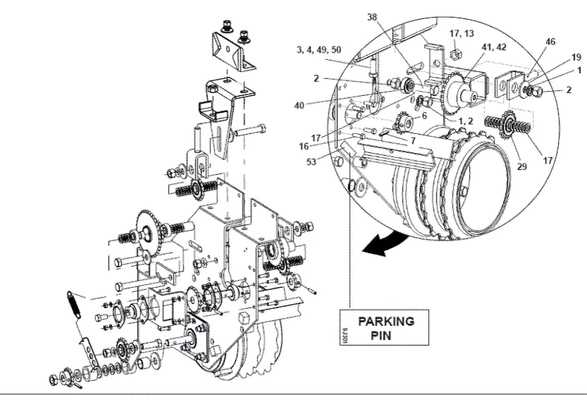 Brillion SSP5 Parts Diagrams
