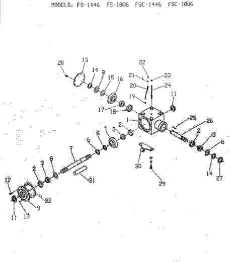 Brillion FSB1446 Parts Diagrams