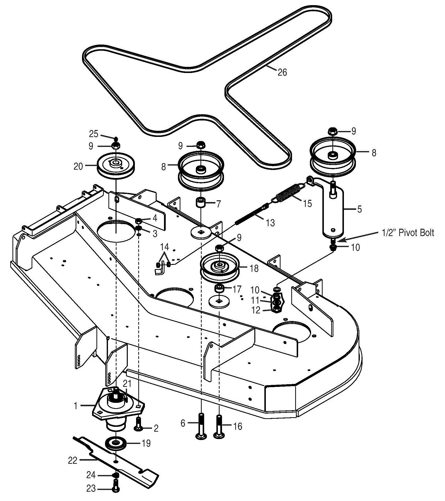 最も優遇の Professional (PZ) Hog Bush Series Parts Mowers Turn Zero 和書