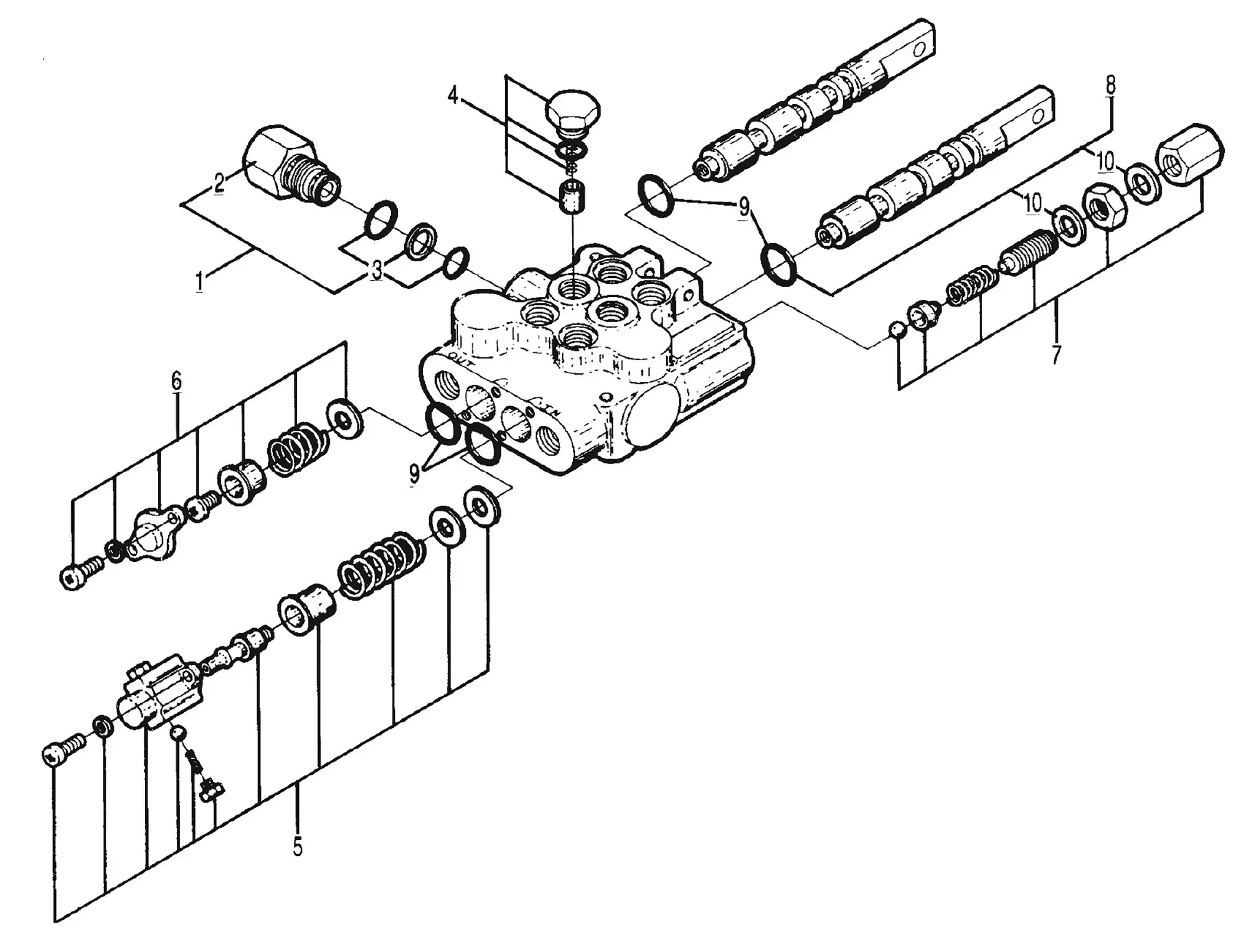 Bush Hog 2246 QT FRONT END LOADERS Parts Diagrams