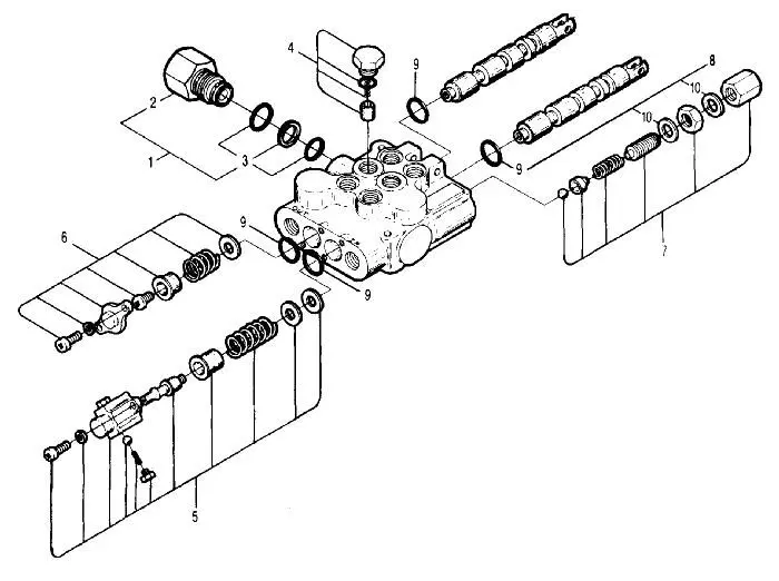 Bush Hog 2246 QT Front End Loaders Parts Diagrams