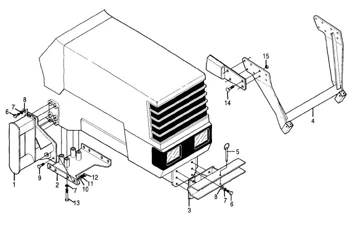 Bush Hog 2447 QT FRONT END LOADER Parts Diagrams