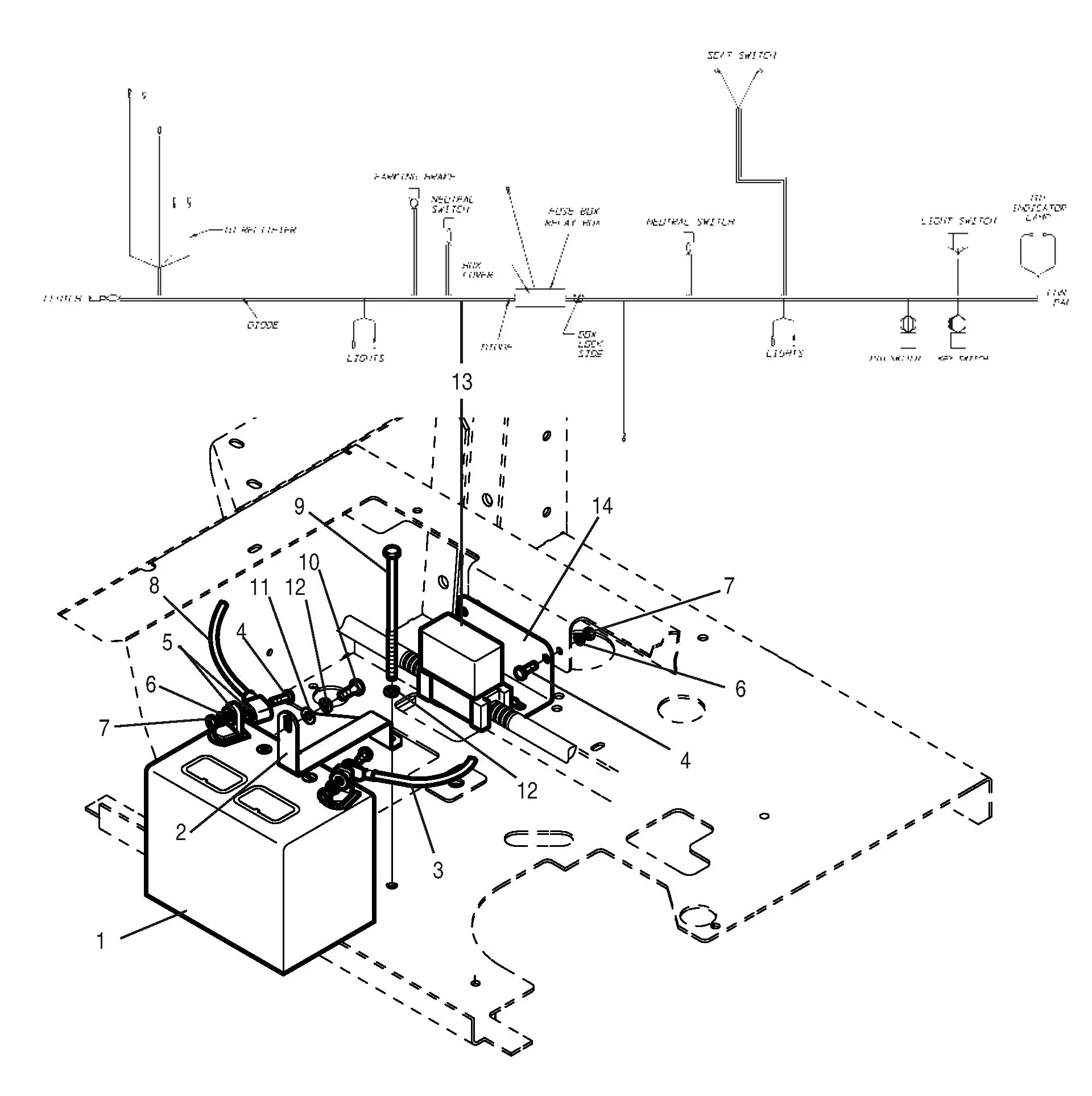 しおページ Kawasaki Motorcycle 1997 OEM Parts Diagram for Carburetor