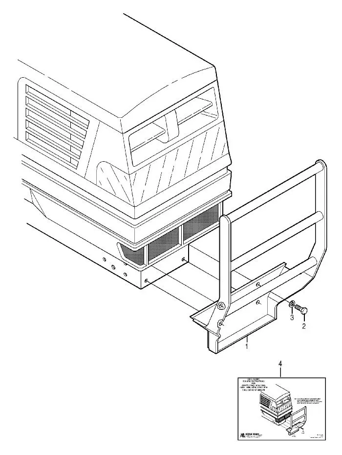 Bush Hog M246 MID MOUNT LOADER Parts Diagrams
