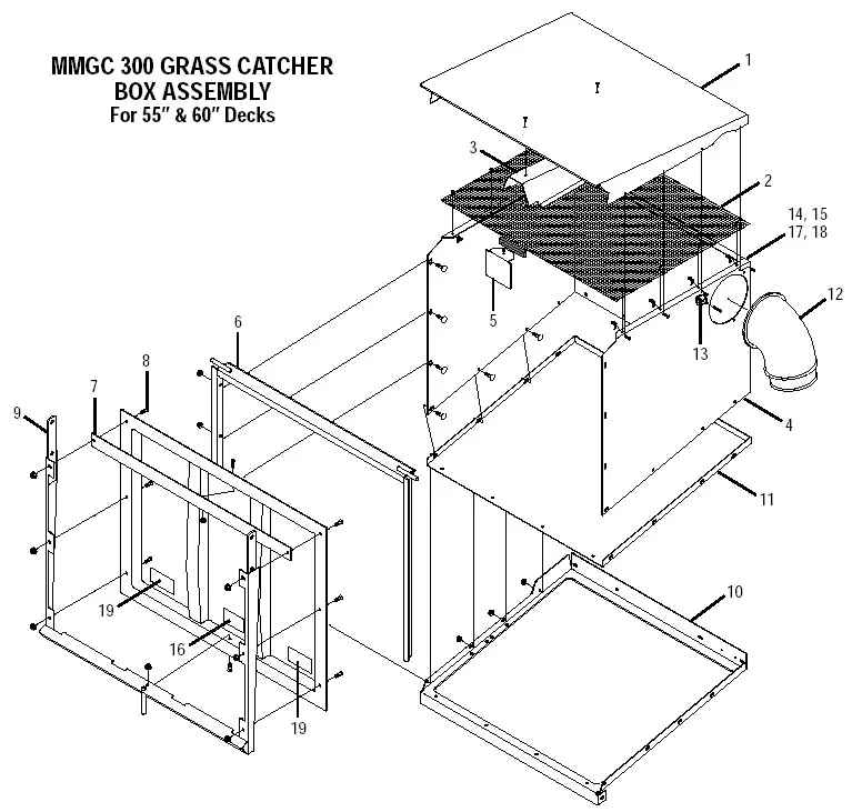 Bush Hog M2561 MID MOUNT ZERO TURN Parts Diagrams