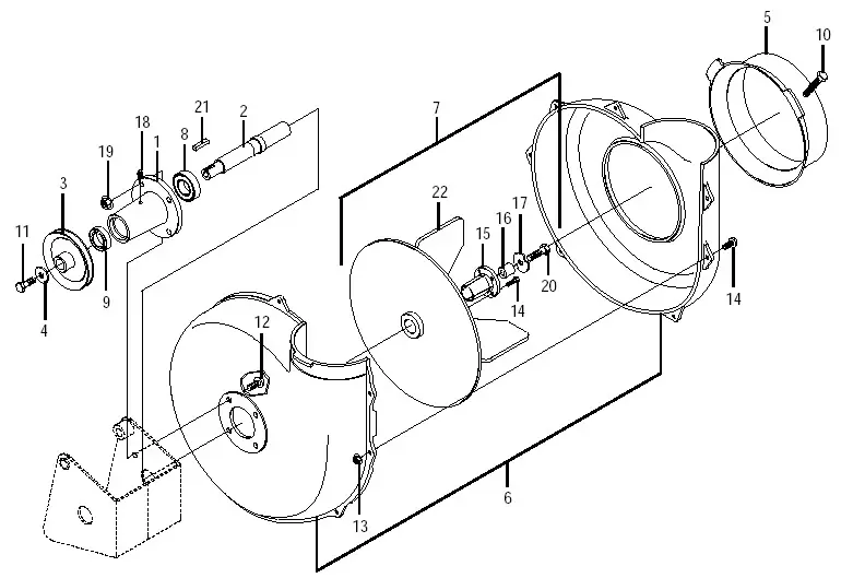 Bush Hog M2661 Mid Mount Zero Turn Parts Diagrams