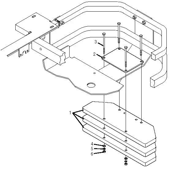 Bush Hog M2761 MID MOUNT ZERO TURN Parts Diagrams