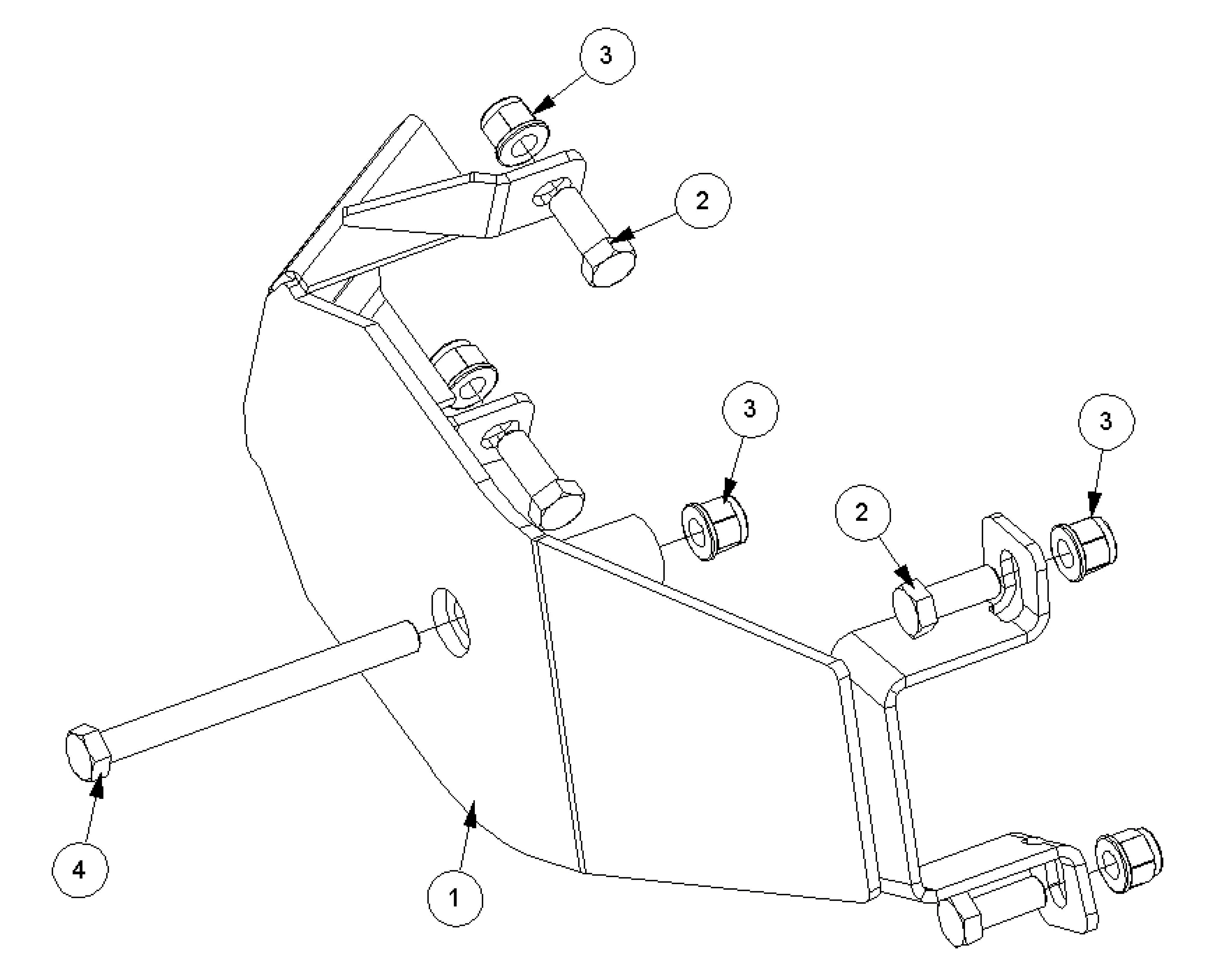 Bush Hog RMB1660 HYDRAULIC BOOM MOWER Parts Diagrams