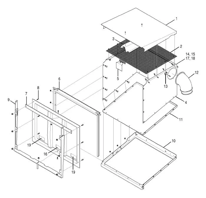 Bush Hog ZT-220W 22HP Kawasaki Engine Parts Diagrams