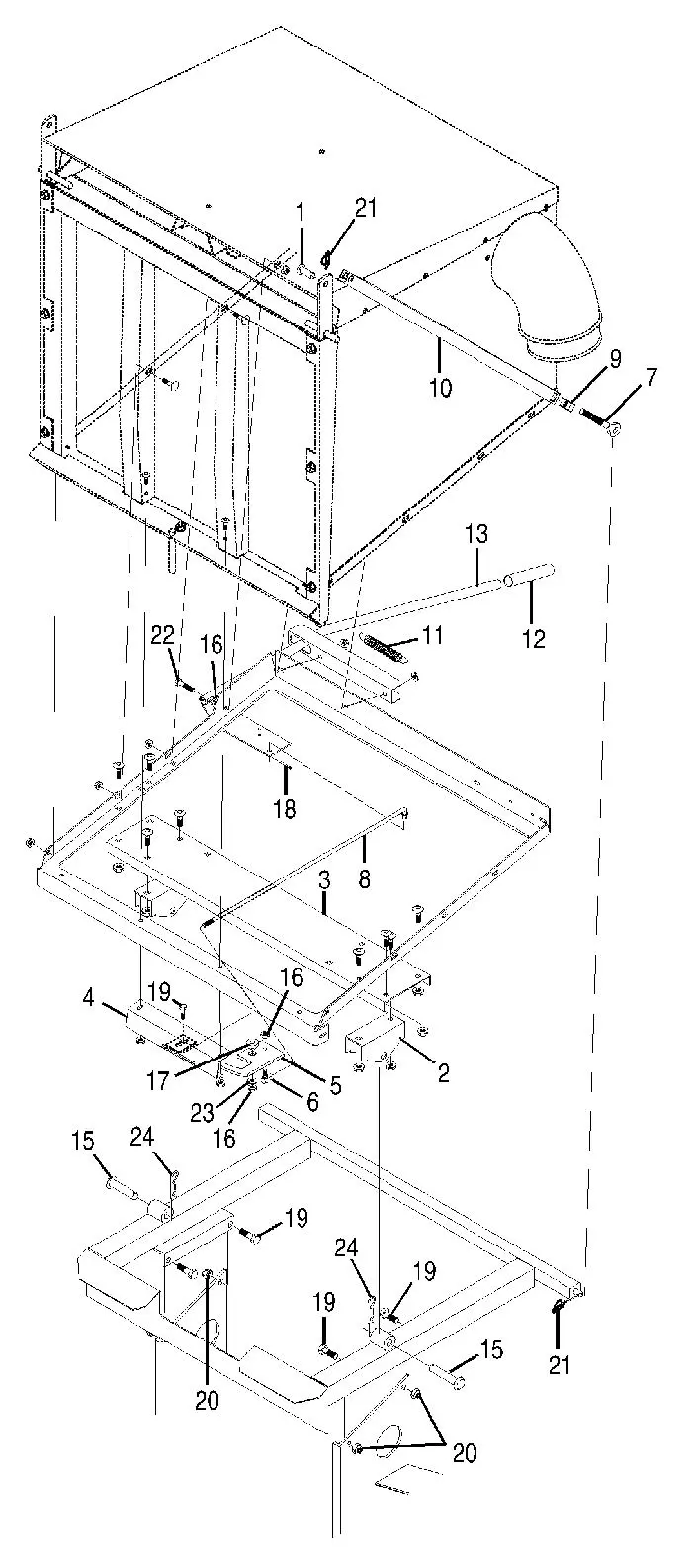 ともページ Bush Hog ZT-220W 22HP Kawasaki Engine Parts Diagrams