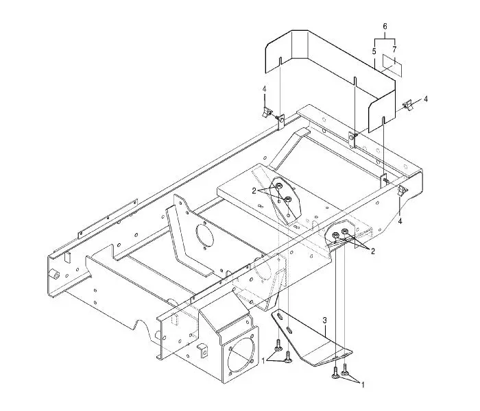 Bush Hog ZT-220W 22HP Kawasaki Engine Parts Diagrams