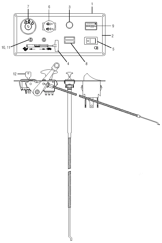 Bush Hog ZT-22W 22HP Kawasaki Engine Parts Diagrams