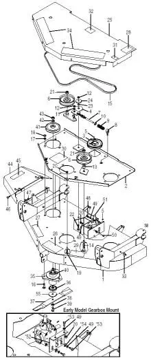 国内外の人気集結！ Hog Bush ZT-22W Diagrams Parts Engine Kawasaki 22HP スポーツトイ・アクショントイ