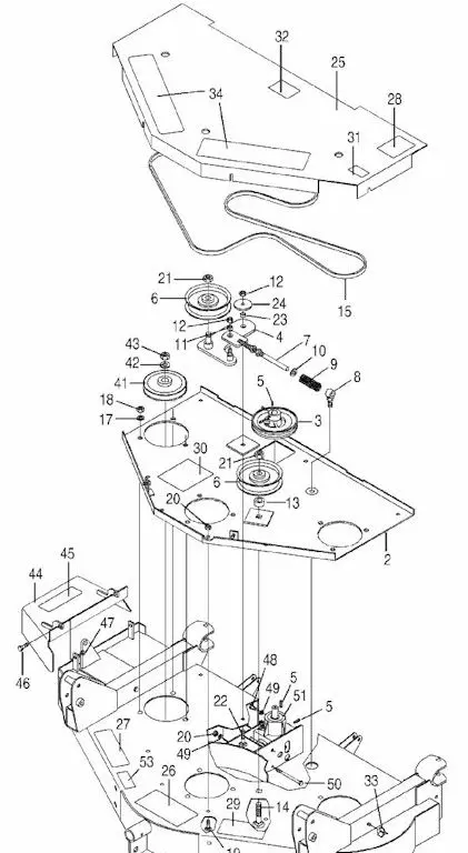 高い信頼 厚い信頼 Bush Hog ZT-230 30HP Kohler Engine Parts Diagrams 絵画/タペストリー