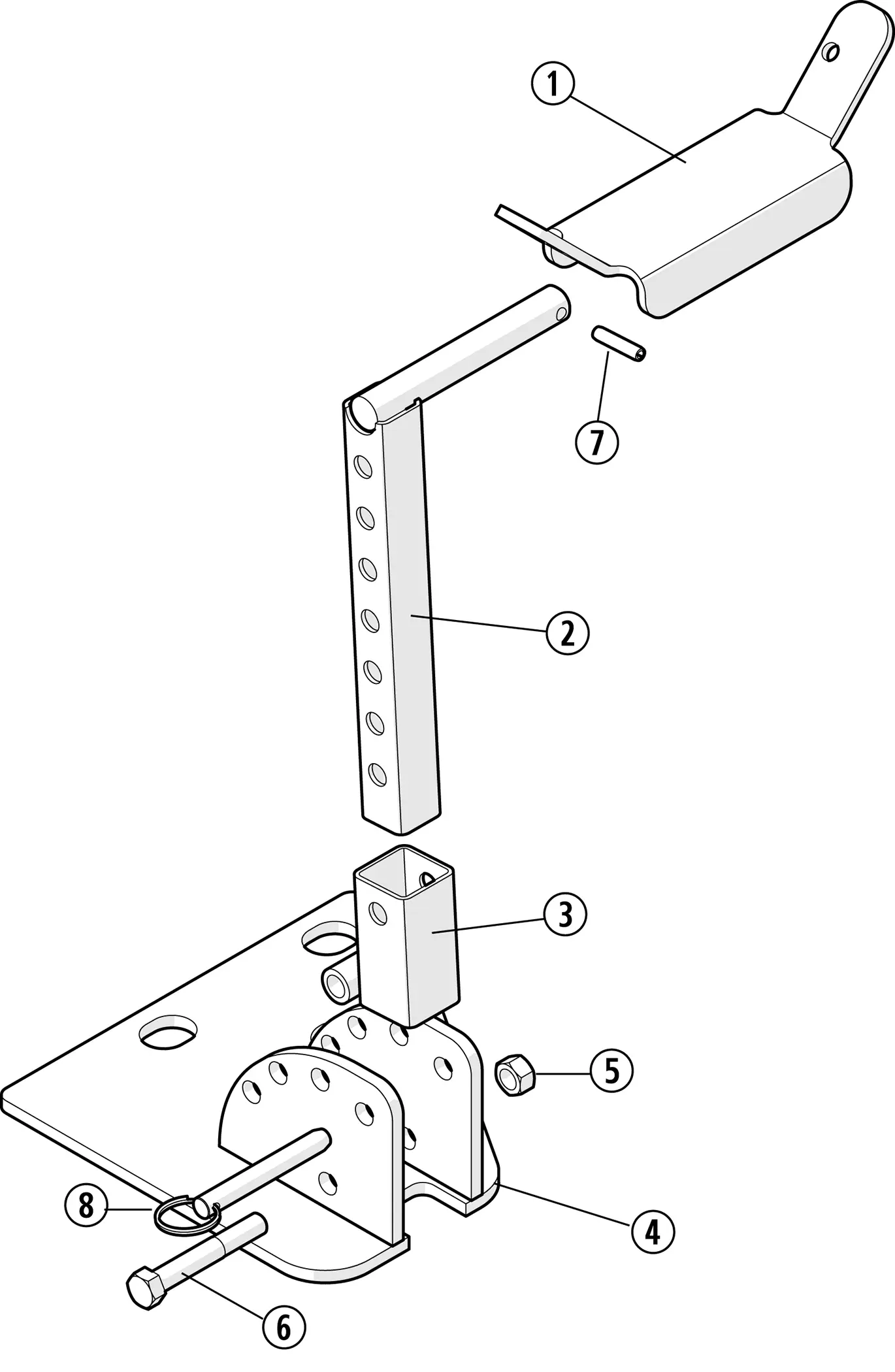 Bush Hog 1812 FLEX WING CUTTER Parts Diagrams