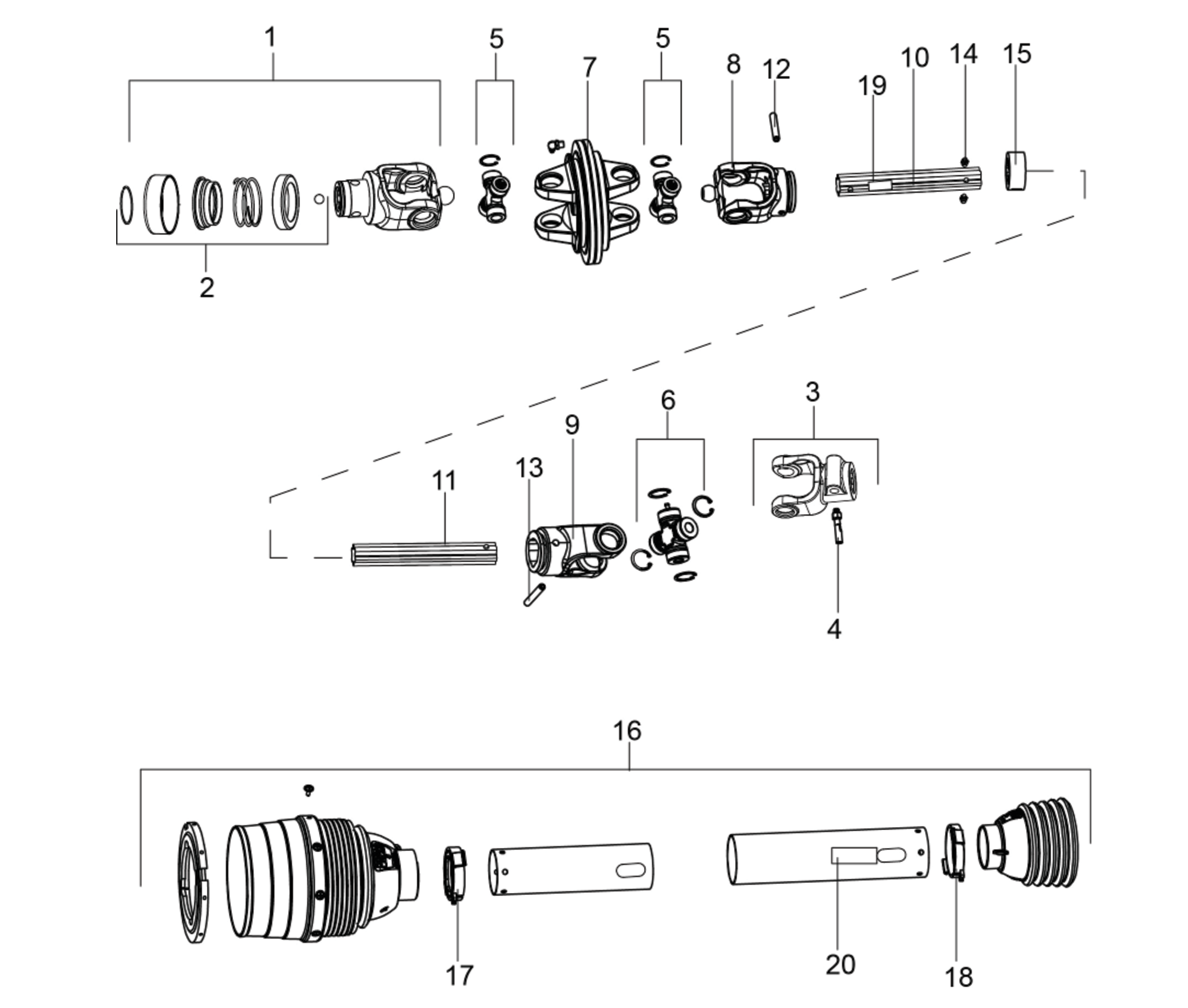 Bush Hog 1812 FLEX WING CUTTER Parts Diagrams