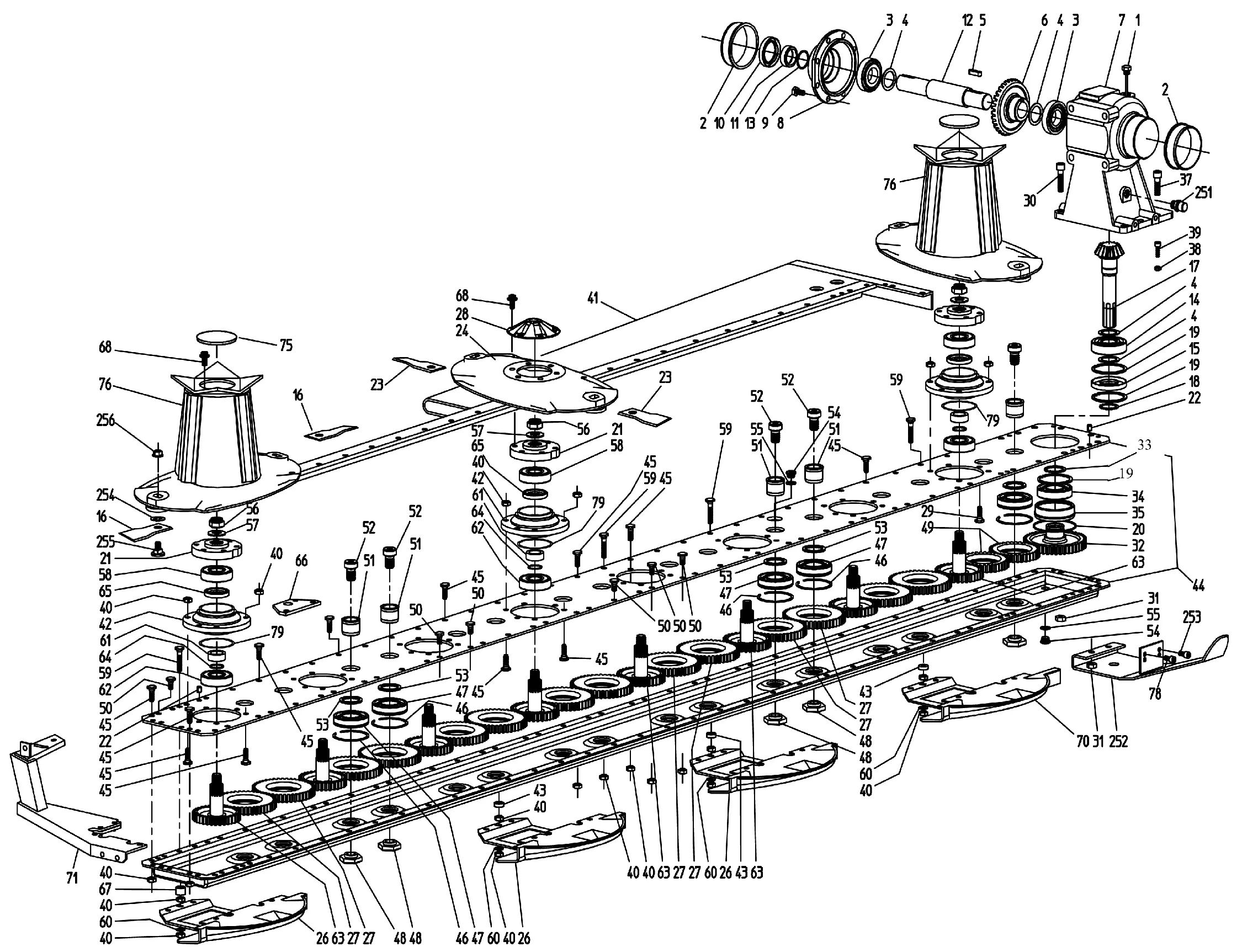 新品本物 Bush Hog DHM SERIES HAY MOWERS Parts Diagrams フェイスクリーム