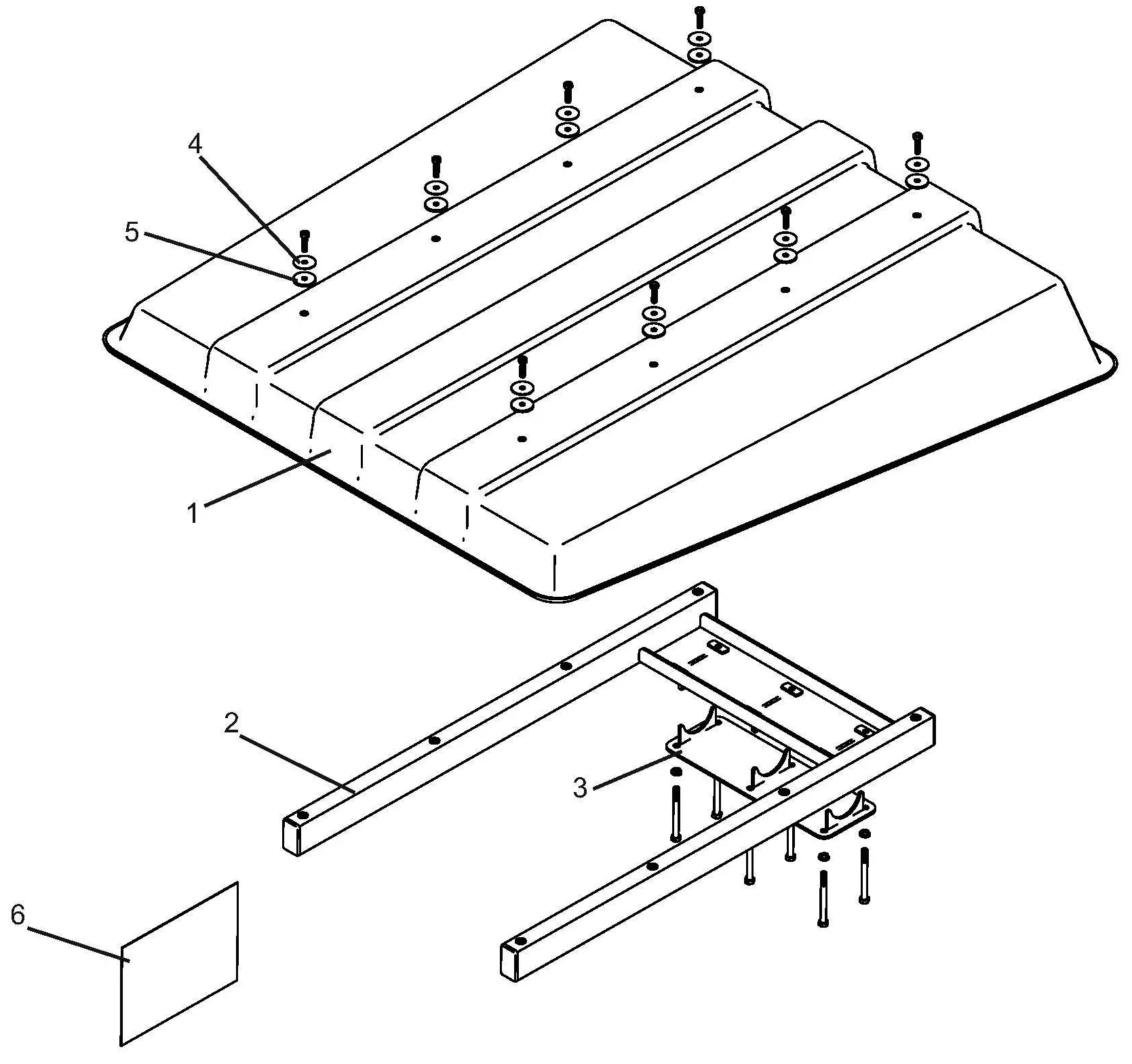 Bush Hog HDZ SERIES ZERO TURN MOWER Parts Diagrams