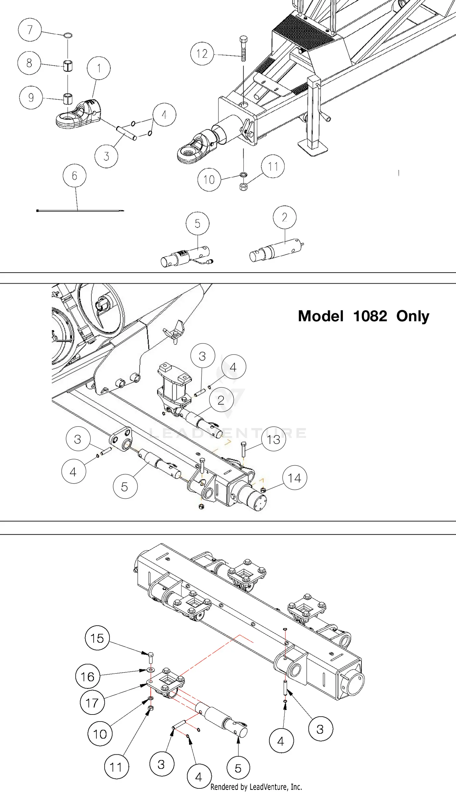 Unverferth 1315 Unverferth Front Folding X-Treme Grain Cart