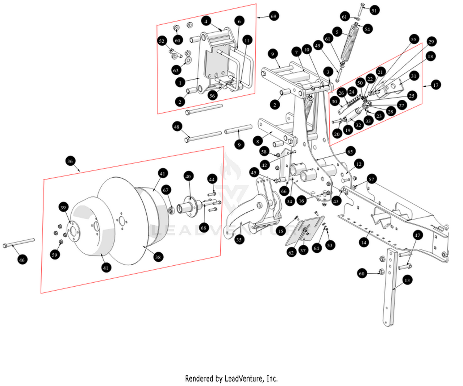 Unverferth Row Unit Parts Diagrams