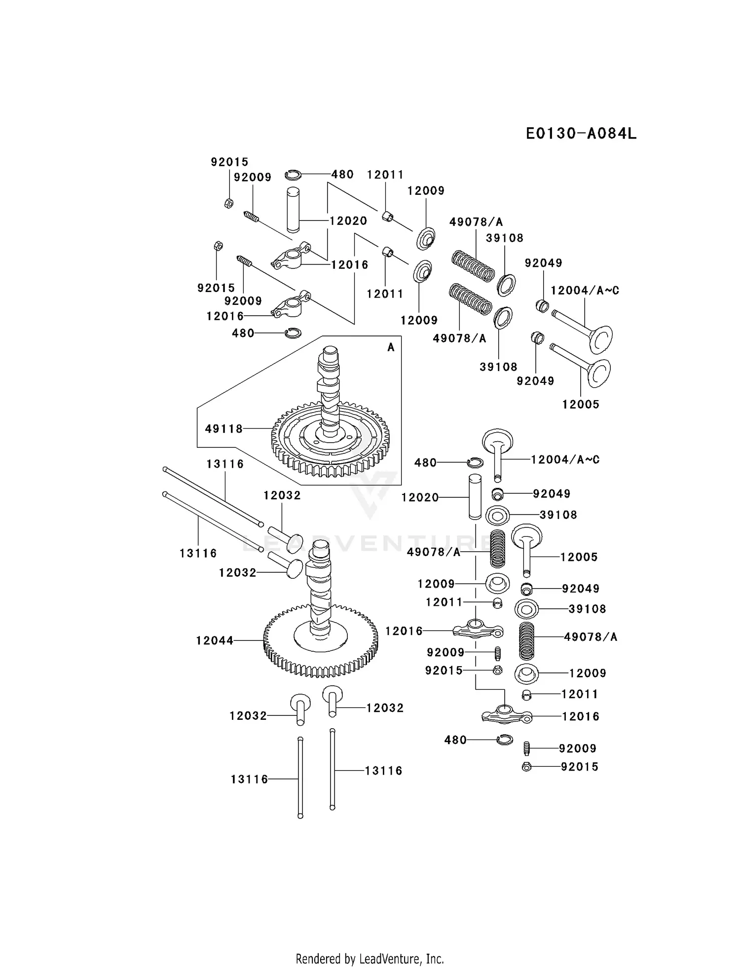 yページ Kawasaki Motorcycle 2014 OEM Parts Diagram for Fuel Tank