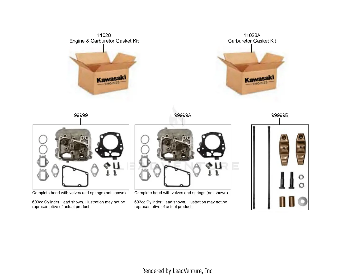 Kawasaki FR691V-AS29 4 Stroke Engine FR691V Parts Diagrams