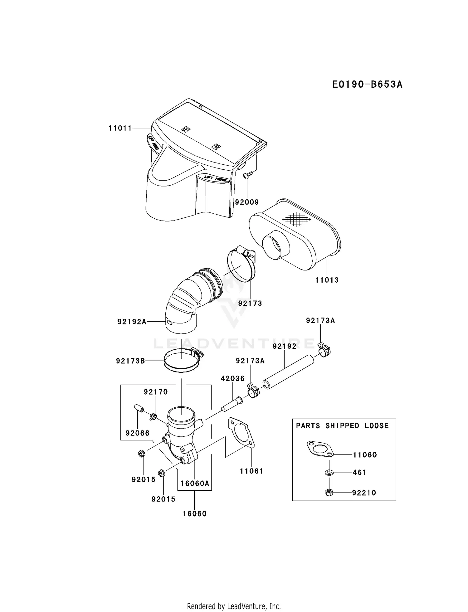 Kawasaki FR691V-AS31 4 Stroke Engine FR691V Parts Diagrams