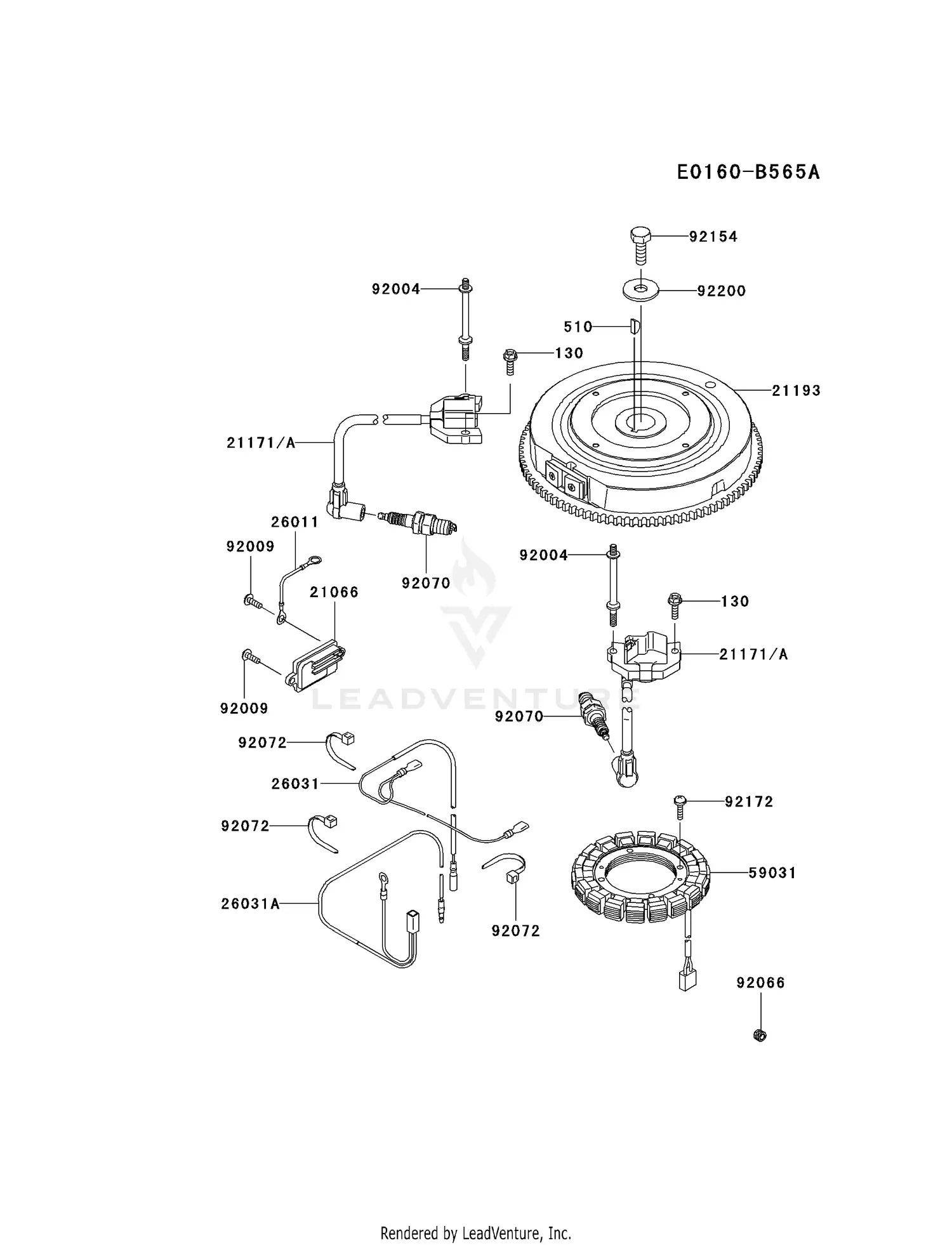 ひーしゃんページ Kawasaki FS541V-BS13 4 Stroke Engine FS541V Parts Diagrams